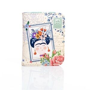 Frida kahlo Floral Illustrated cards Holder